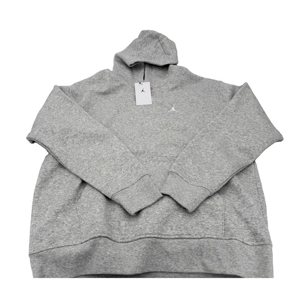 Nike Other - Men's Size Large - Nike Jordan Brooklyn Fleece Hoodie Grey Heather FV7281-050